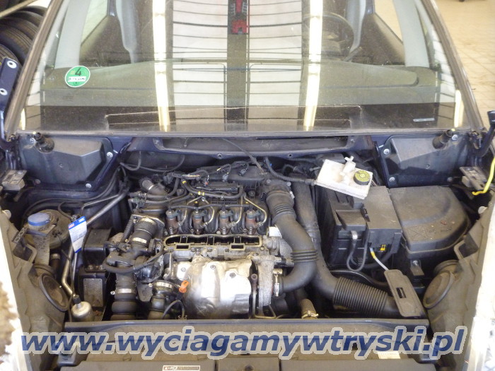 Wyciganie wtrysku z Citroen Xsara Picasso 2.0
                HDi